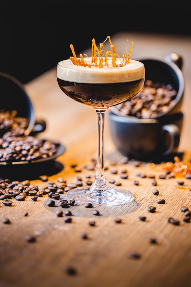Specjał kawiarni Aroma Cafe - latte art